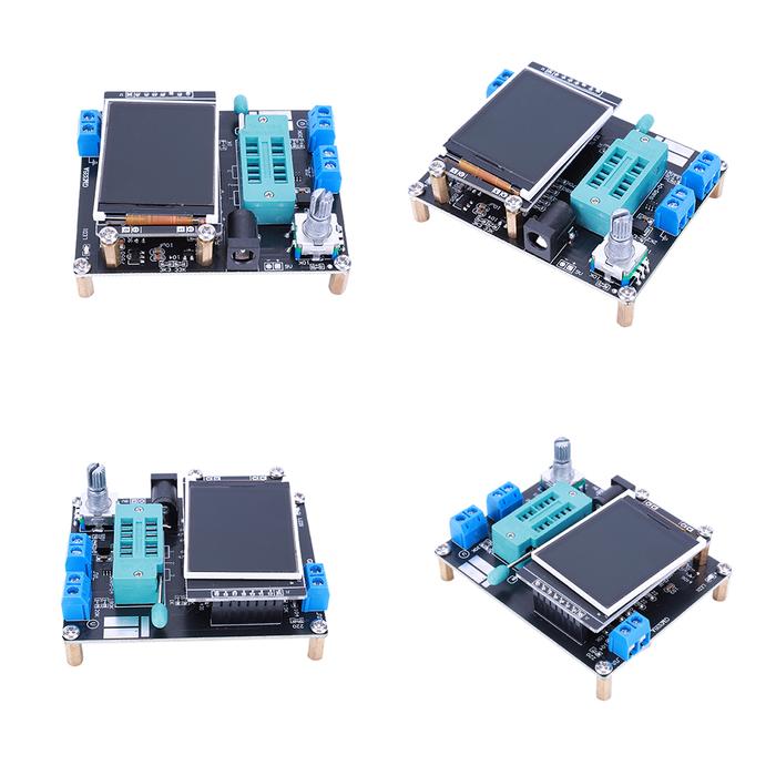 GM328 Transistor Tester Diode Cap ESR Volt Freq Meter PWM GM328A Diode Capacitance Inductance ESR Me