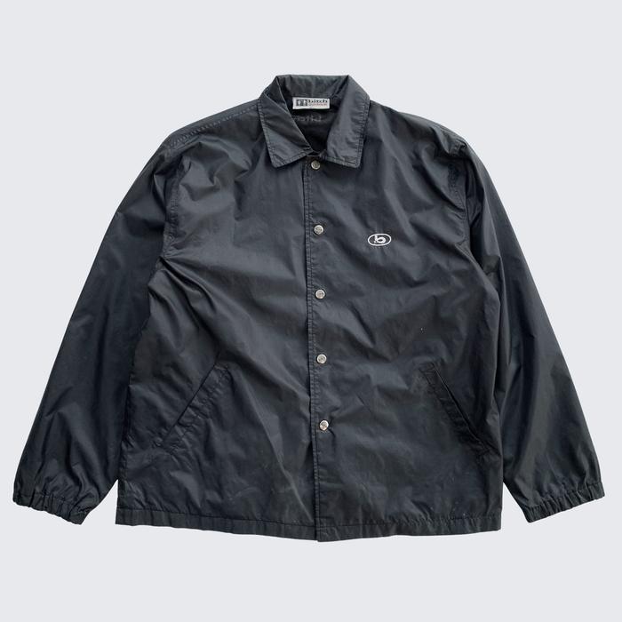 Black Black Trashed 1990s Bitch Skateboards Windbreaker Coach Jacket - Unisex - L