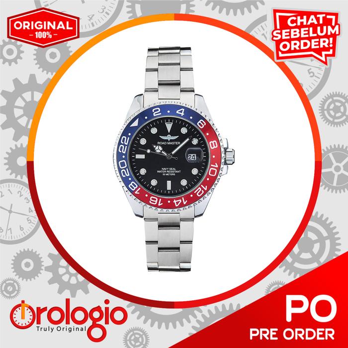 Men's Roadmaster GMT Style, Red and Blue Bezel