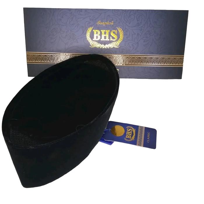 Peci songkok hitam bhs / peci bhs