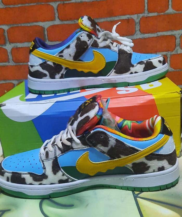 Sepatu Nike SB Low Ben & Jerry Chunky Dunky Size 41