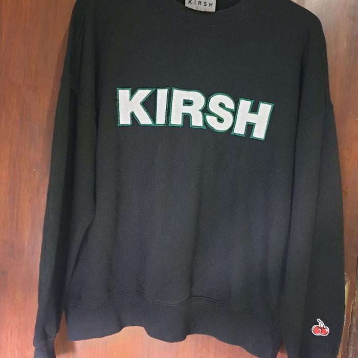 Thrift Crewneck KIRSH Pekat Tebal