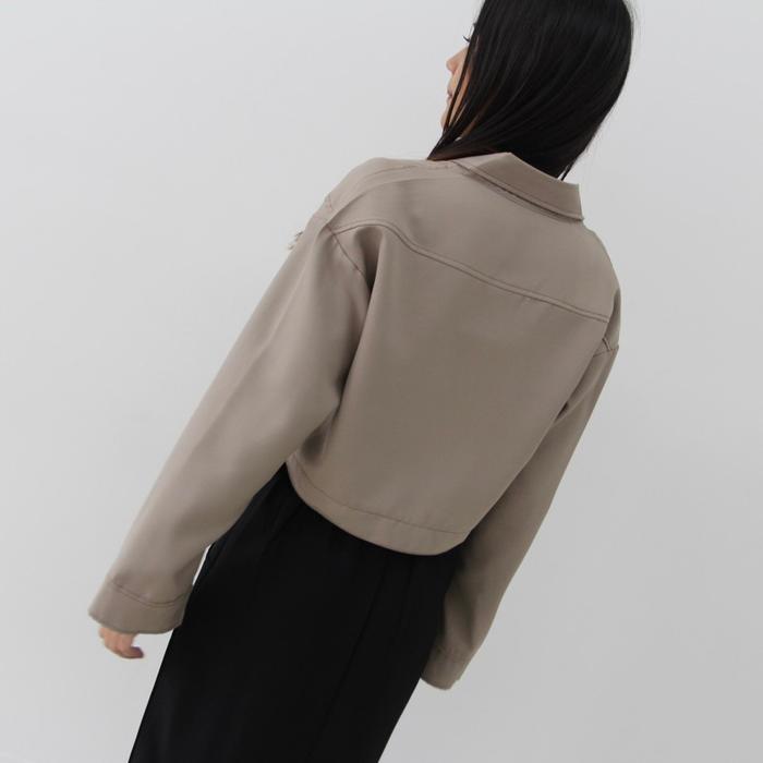 ALIYA CANDY'S DEMI CROP BLAZER JACKET - Atasan Crop Outer Blazer Jacket Wanita Luaran Top Murah Baju