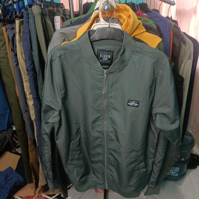 jaket bomber eiger x duncan original