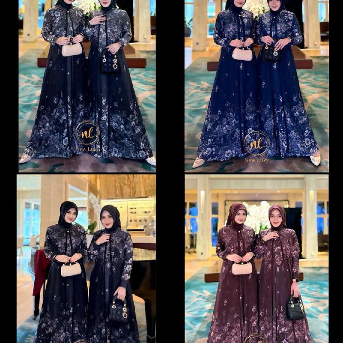 Gamis Dress ORI Quenza by New Lusy