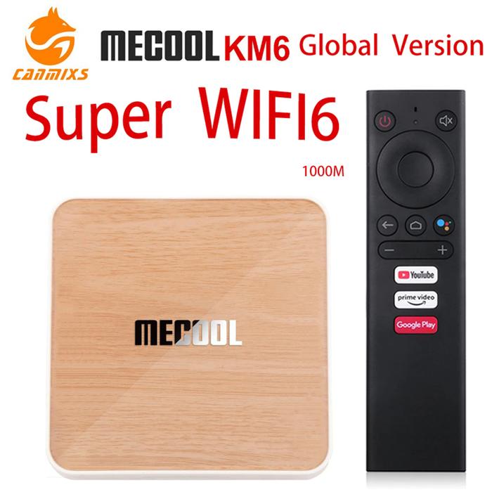 Mecool KM6 Deluxe Edition Amlogic S905X4 TV Box Android 10 4GB
