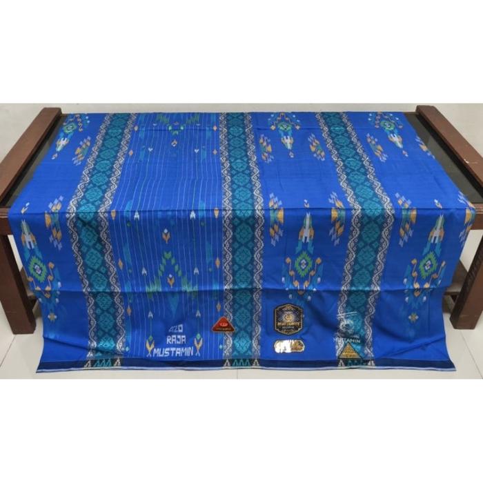 Sarung Tenun Sutra Exclusive Mustamin 420 Full Sutra Spesial Motif SGE SGF