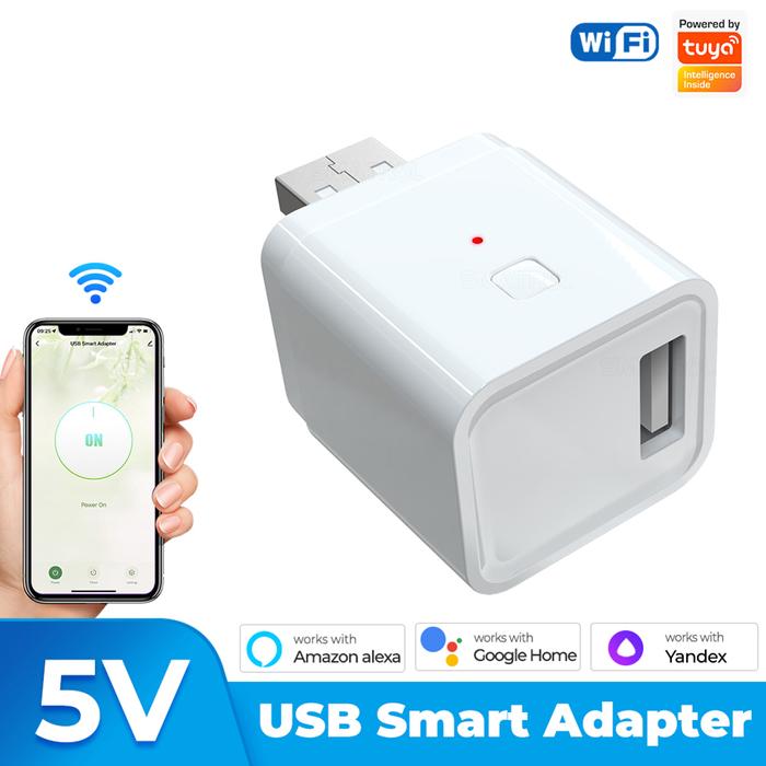 Tuya DIY Smart Micro Wireless USB Adaptor Switch 5V WiFi Mini USB