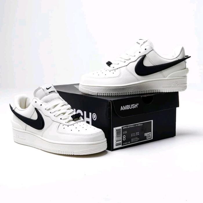 AF 1 LOW AMBUSH WHITE BLACK 100% BNIB