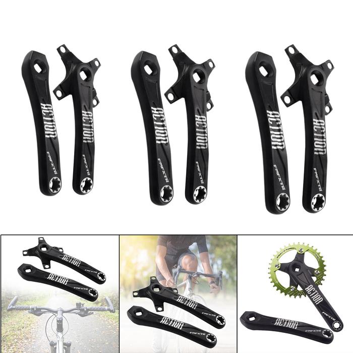 Road Crank Set Crankset Repair Left and Right Crank Arm 104 BCD
