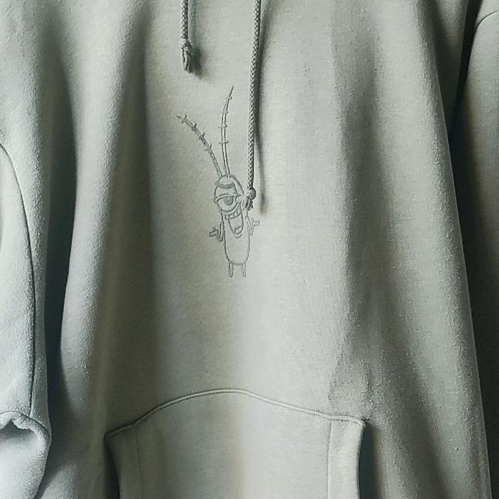 hoodie w.essentiels w.essentials x Spongebob plankton limited edition second not starwars marvel pok