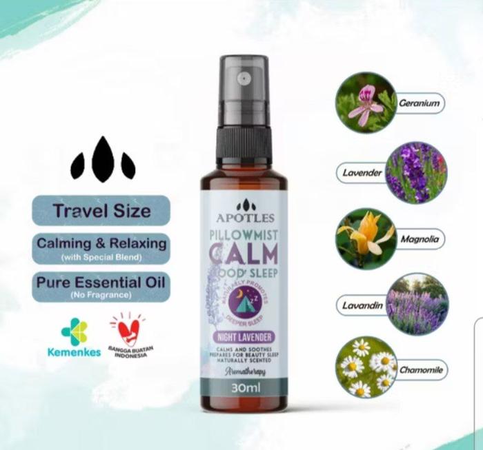 Deep Sleep Spray /  Natural Deep Sleep Aid Aromatherapy Essential Oil