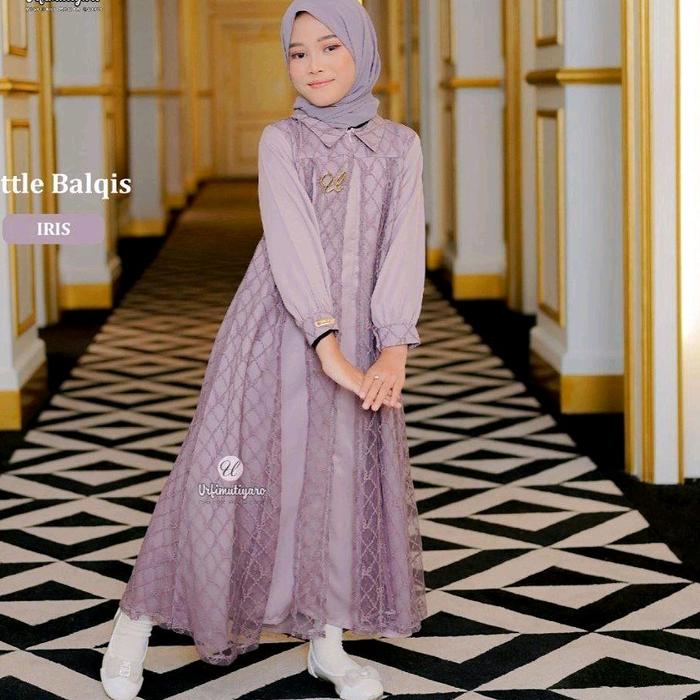 balqis dress kids size xxl warna irish dari urfimutiyaro