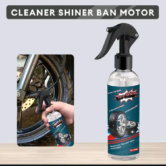 Semir Ban Motor Penghitam Ban Mobil Motor Semir Ban pengkilap Ban Motor Mobil Premium 300ml