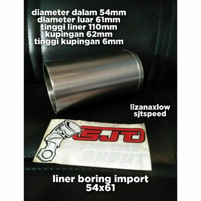 TERSEDIA Liner Boring 54x61 Universal Bore Up Mio Beat Scoopy