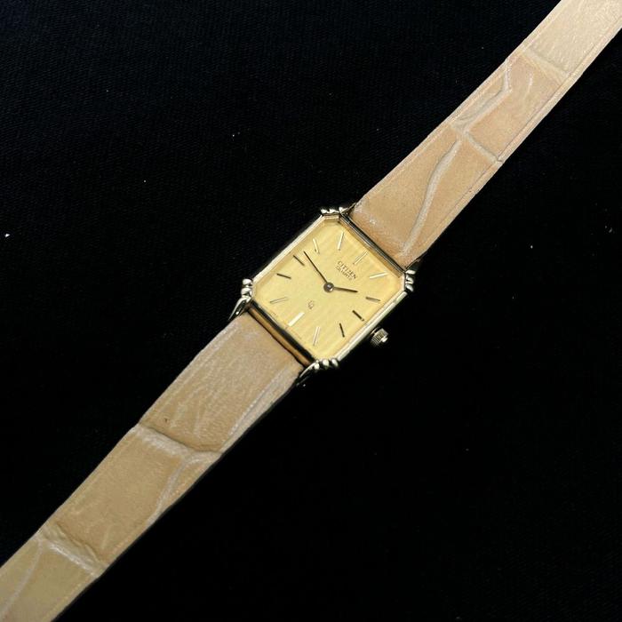 Jam Tangan Vintage Citizen Tank Second