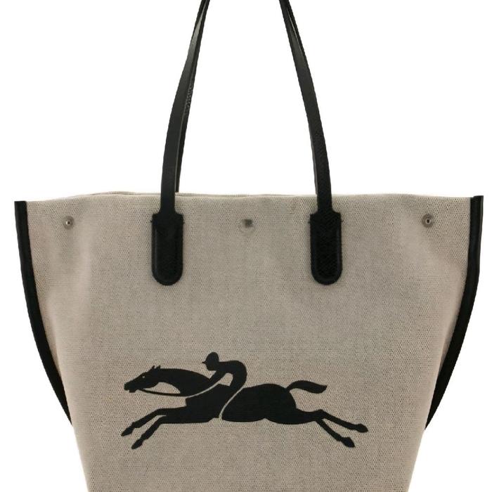 Longchamp Roseau Canvas Large