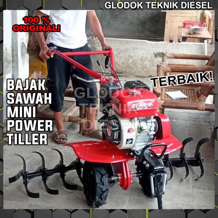 TIGER Mesin Traktor Sawah Bajak Mini Power Cultivator Tiller GT800 GT 800 ORIGINAL TERBAIK