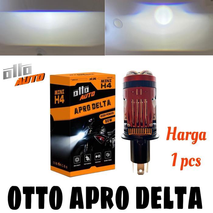 STOK TERBATAS !!!! OTTO APRO DELTA H4 DOUBLE LASER HIGH BEAM SELENOID PLUS DEVIL TERJANGKAU