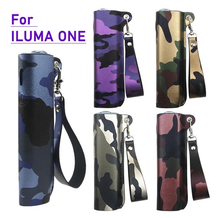 New Arrival PU Leather Case for IQOS ILUMA ONE Camouflage Protection