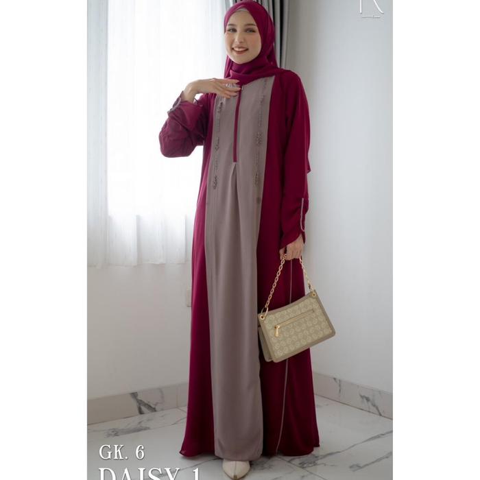 DAISY DRESS BY LUNA KEMAYU /GAMIS LEBARAN LUNA KEMAYU