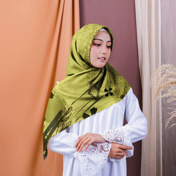 HIJAB MOTIF AMIRAH SERIES DESIGN C.115.169.C | CALDERA SIGNATURE HIJAB PRINTING