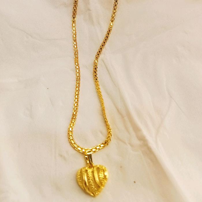 kalung dobel nori dan liontin