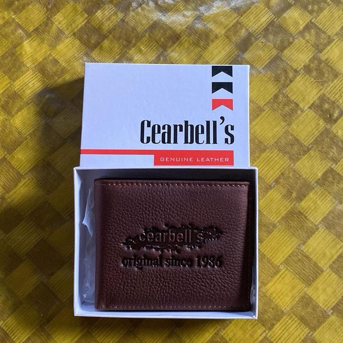 Cearbell's Dompet Pria Genuine Leather Original Since 1936 dengan Fitur Safety dan Rompi
