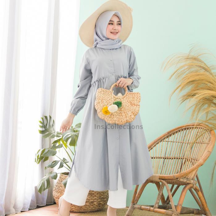 InsCollections Tunik Sakila Bahan Katun Toyobo Premium