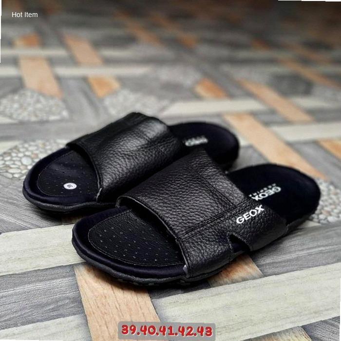 Sandal Geox Respira Original Sendal Kulit Pria Sandal Slop Pria | best seller