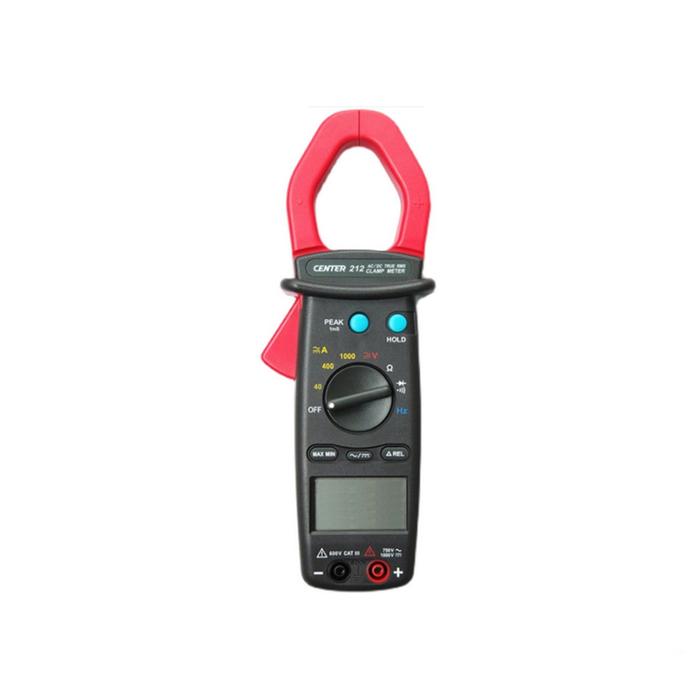 CENTER Digital AC / DC Clamp Meter, True RMS Clamp Meter