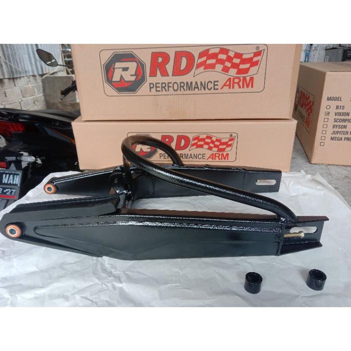 swing arm RD RACING model wajik stabilizer atas MX king 150