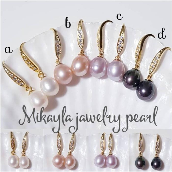 Anting mutiara|Anting mutiara lombok|Anting mutiara air tawar|Anting mutiara asli lombok|Anting muti