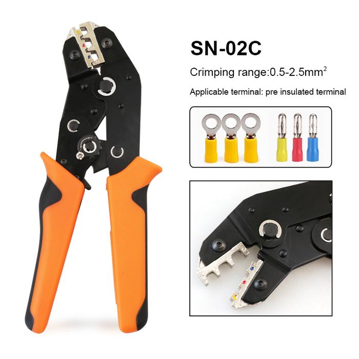 Terminal Crimping Pliers Clamp Tools Electrician Crimping Tool