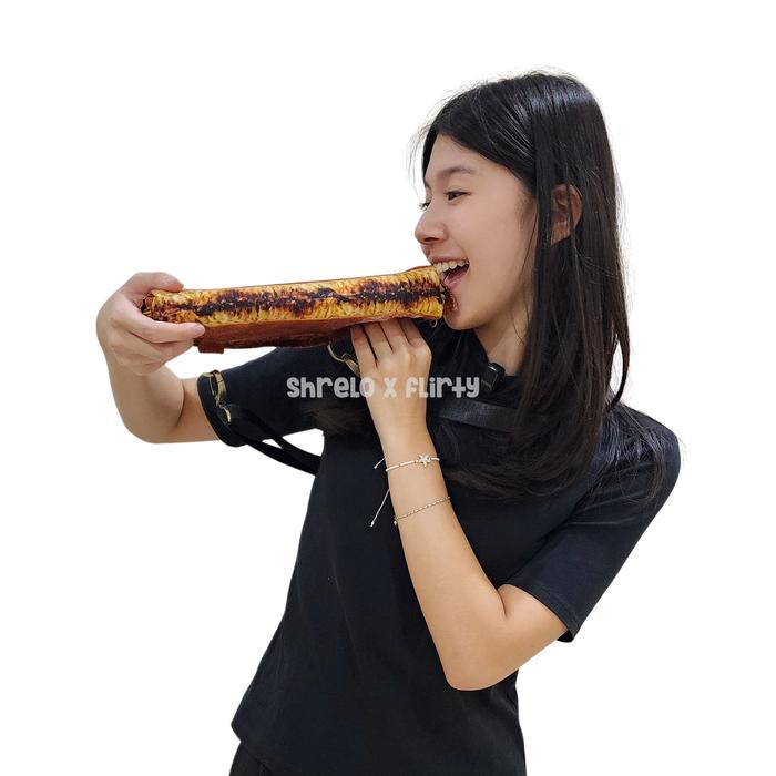 Tas Selempang Shrelo Bentuk Martabak Manis Shoulder Bag Terang Bulan Kado Kocak Coklat Kacang Wijen 