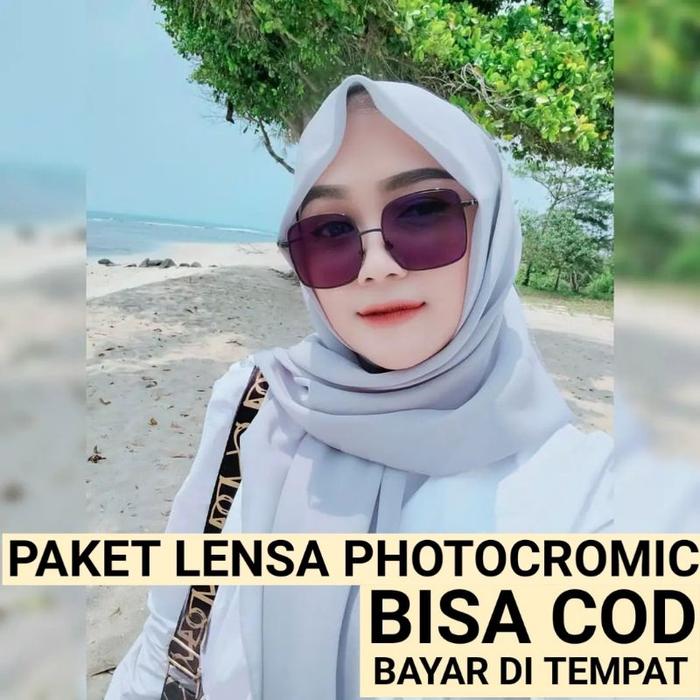 New KACAMATA LENSA PHOTOCROMIC // KACAMATA LENSA BLUECROMIC // KACAMATA WANITA antiradiasi 8960 KACA
