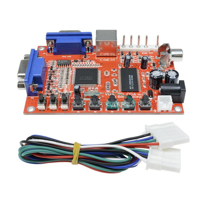 GBS-8100 Arcade Cabinet CRT Monitor Converter VGA To CGA