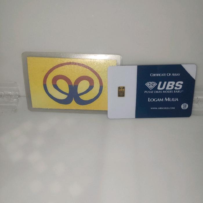 emas merk ubs berat 0,25 gram