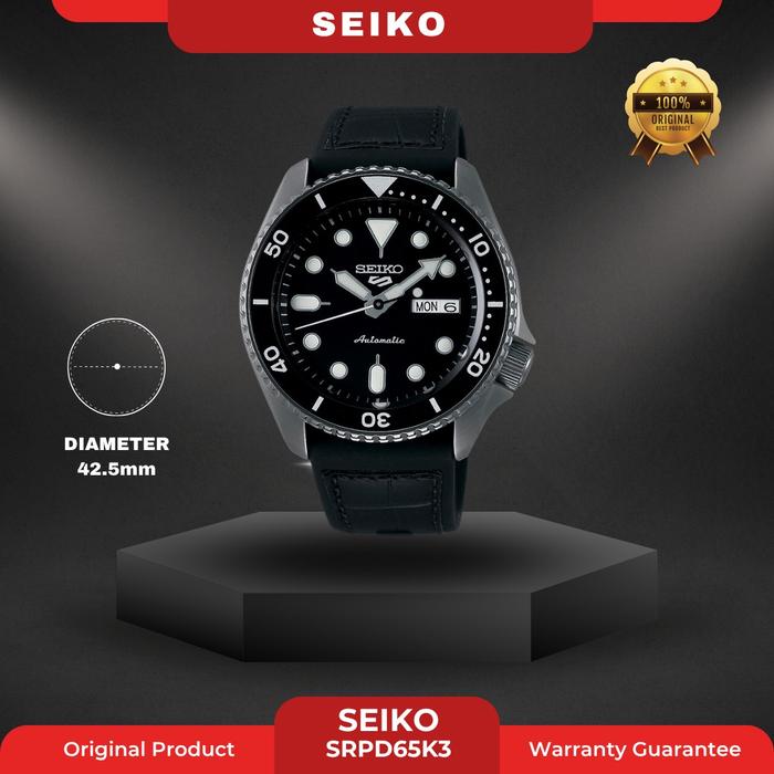 SEIKO SRPD65K3 PRIA ORIGINAL JAM TANGAN COWOK ARLOJI COWOK FASHION