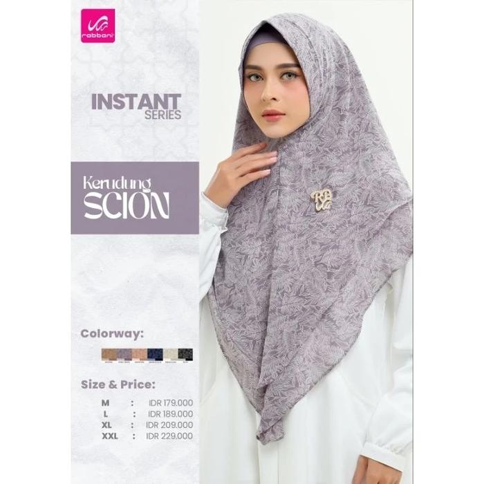 Rabbani - Kerudung Instant Scion