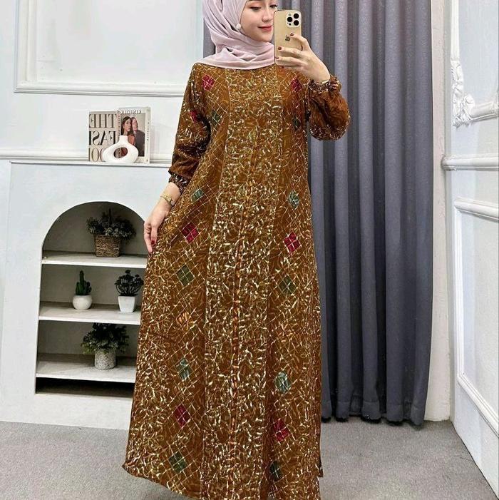 Gamis Klok Babar Pindo LD-110 PB-137 Busu Friendly Rayon Super Grade A