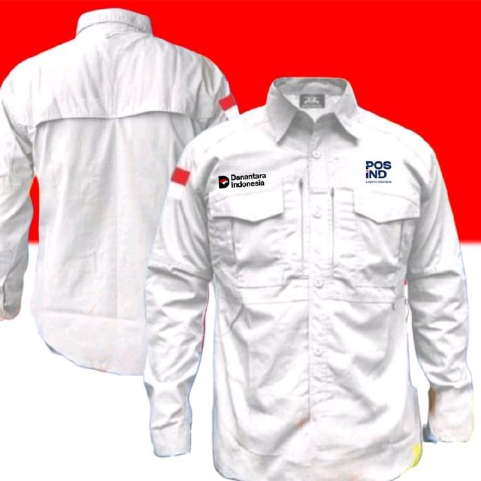 kemeja tactical pos Indonesia baju tactical pos Indonesia seragam tactical pos Indonesia Pdl pos Ind