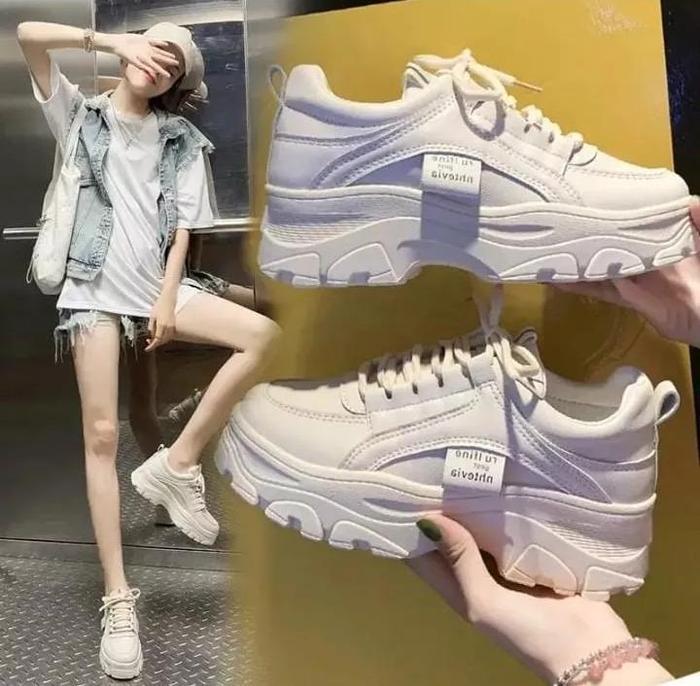 Sepatu Sneakers Wanita korean style Upline