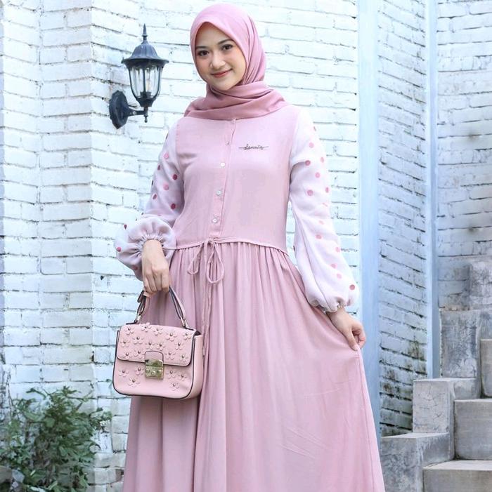 #DANNIS#PINKAN#GAMIS KEKINIAN#SET MUSLIM