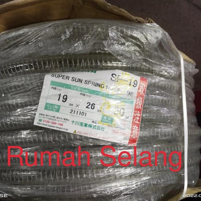 Selang Spring Togawa 12 x 18 / Selang Kawat Togawa 1/2 Inch / Selang
