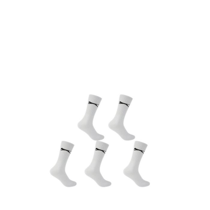 Slazenger Men's Leisure Crew Socks - White