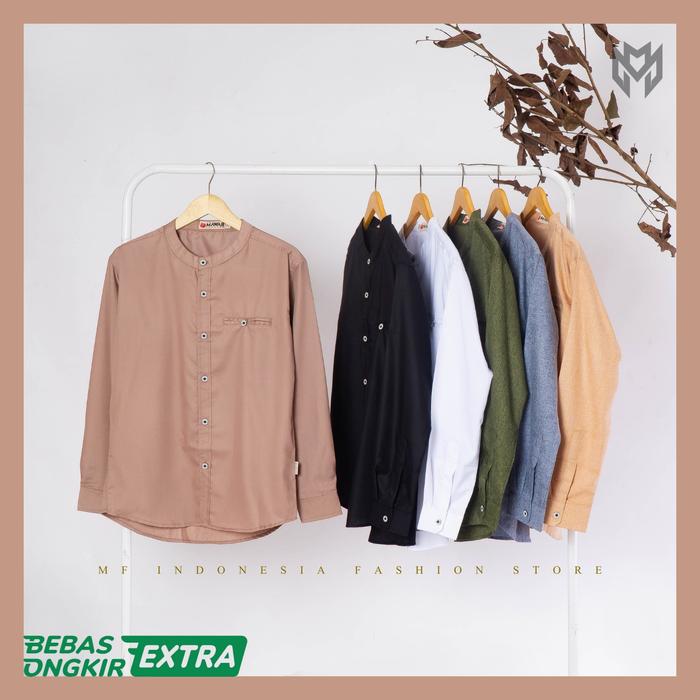 kemeja Koko Arfan / Kemeja Pria Arfan / Koko Pria dewasa / Lengan panjang Muslim