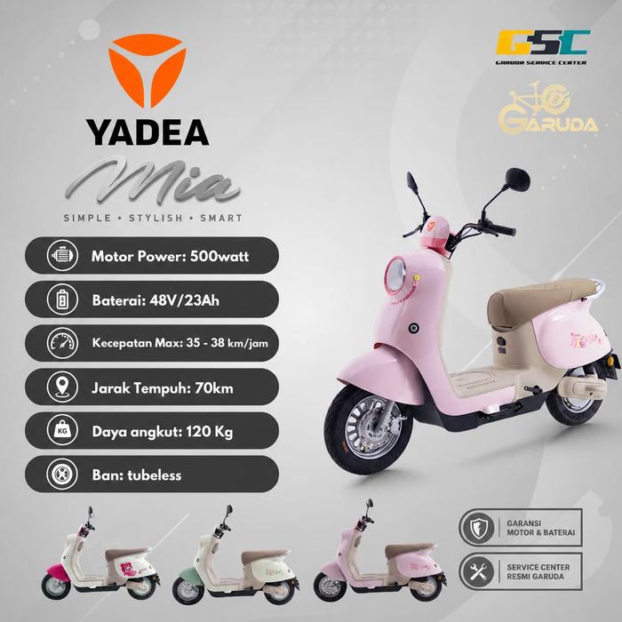Sepeda Listrik Dari Yadea MIA
