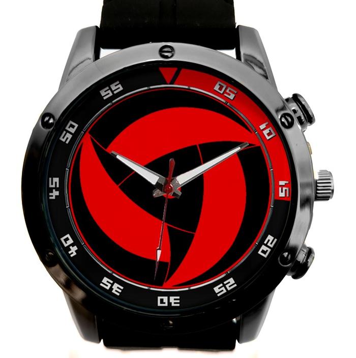 Jam Tangan Sharingan Mata Uchiha Itachi Uchiha Sasuke Uchiha Madara Uchiha Kakashi Hatake klan Uchih