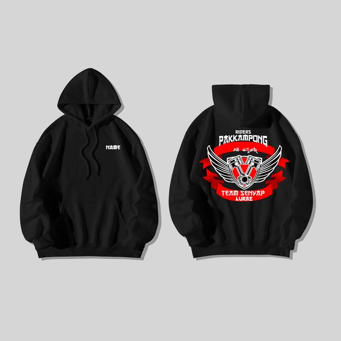 Hoodie team senyap custom